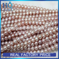 AAA quality round freshwater pearl necklace strand pearls